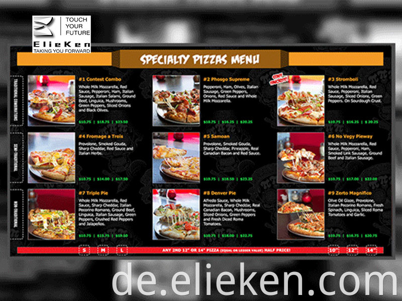 Pizza Hut Digital Menu